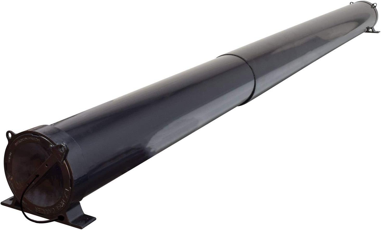 Valterra A04-5094BK RV Adjustable EZ Hose Carrier with Lockable Door Cap, Black