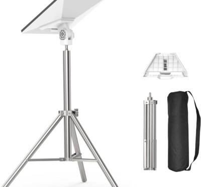 Starlink Mini Tripod Mount with 1/4" Screw Adapter, Stainless Steel Telescopic Stand, Adjustable Height & 360° Tilt, Universal Ball Head for Versatile Angle Adjustment. (mn03)